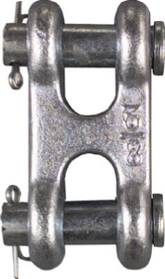 3/8" ZN DBL Clevis Link