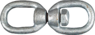 1/4"Galv Swiv Open Link