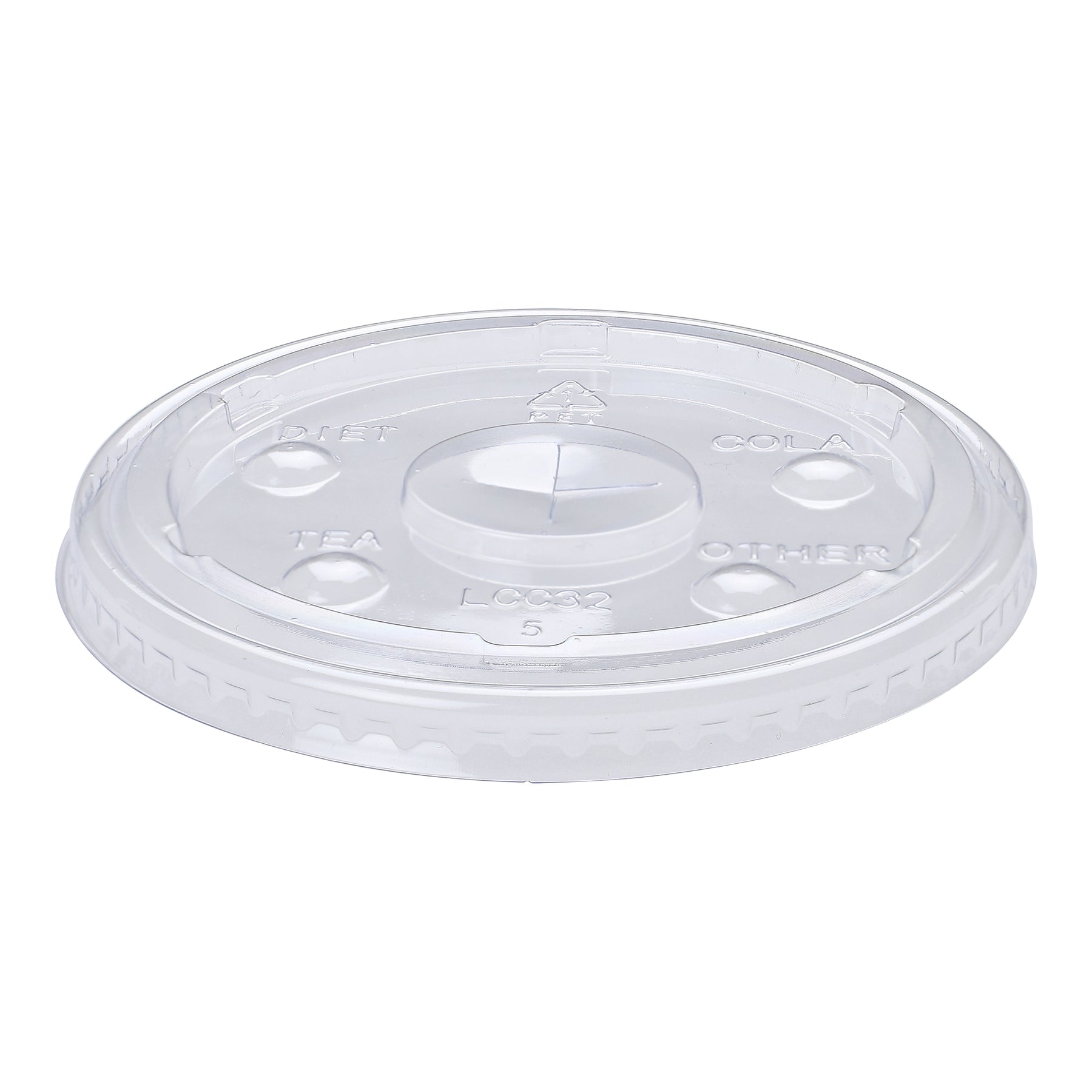 Empress ECCFLID-32 Cold Cup Lid w/ Slot For 32 oz 1000/CS