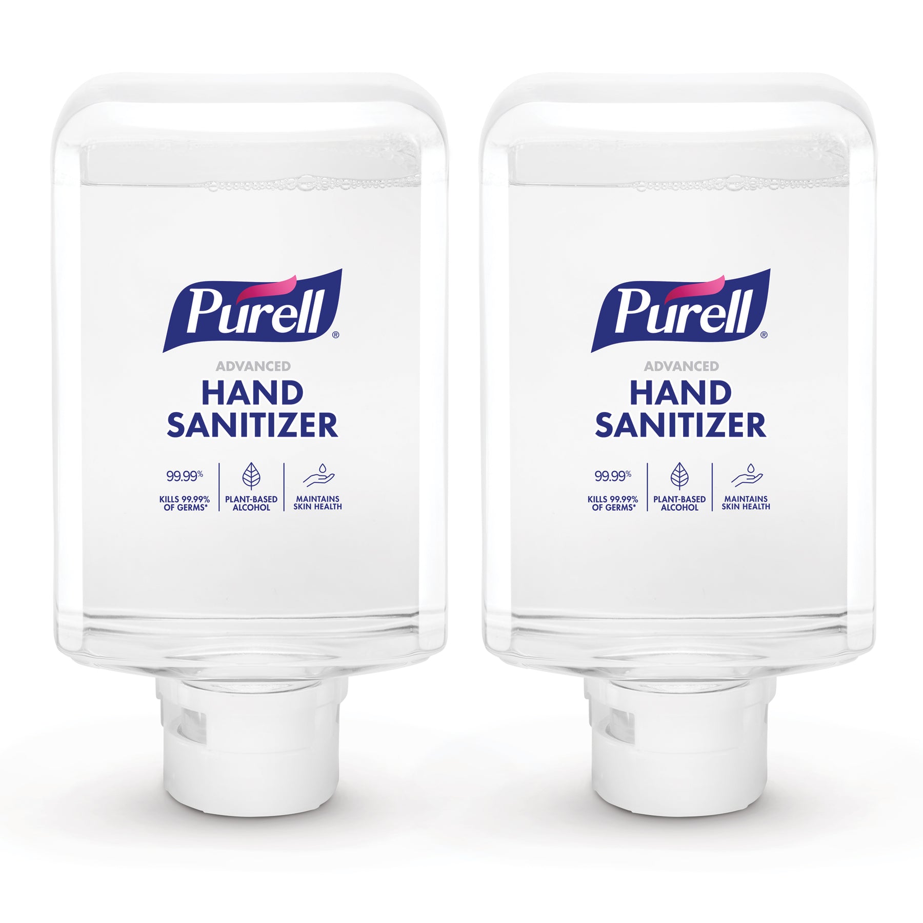 Gojo 8353-02 Hand Sanitizer Dispenser Refill 1200 ml, Clear, Plastic 2/CS