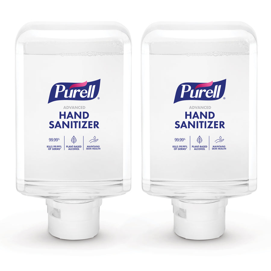 Gojo 8353-02 Hand Sanitizer Dispenser Refill 1200 ml, Clear, Plastic 2/CS