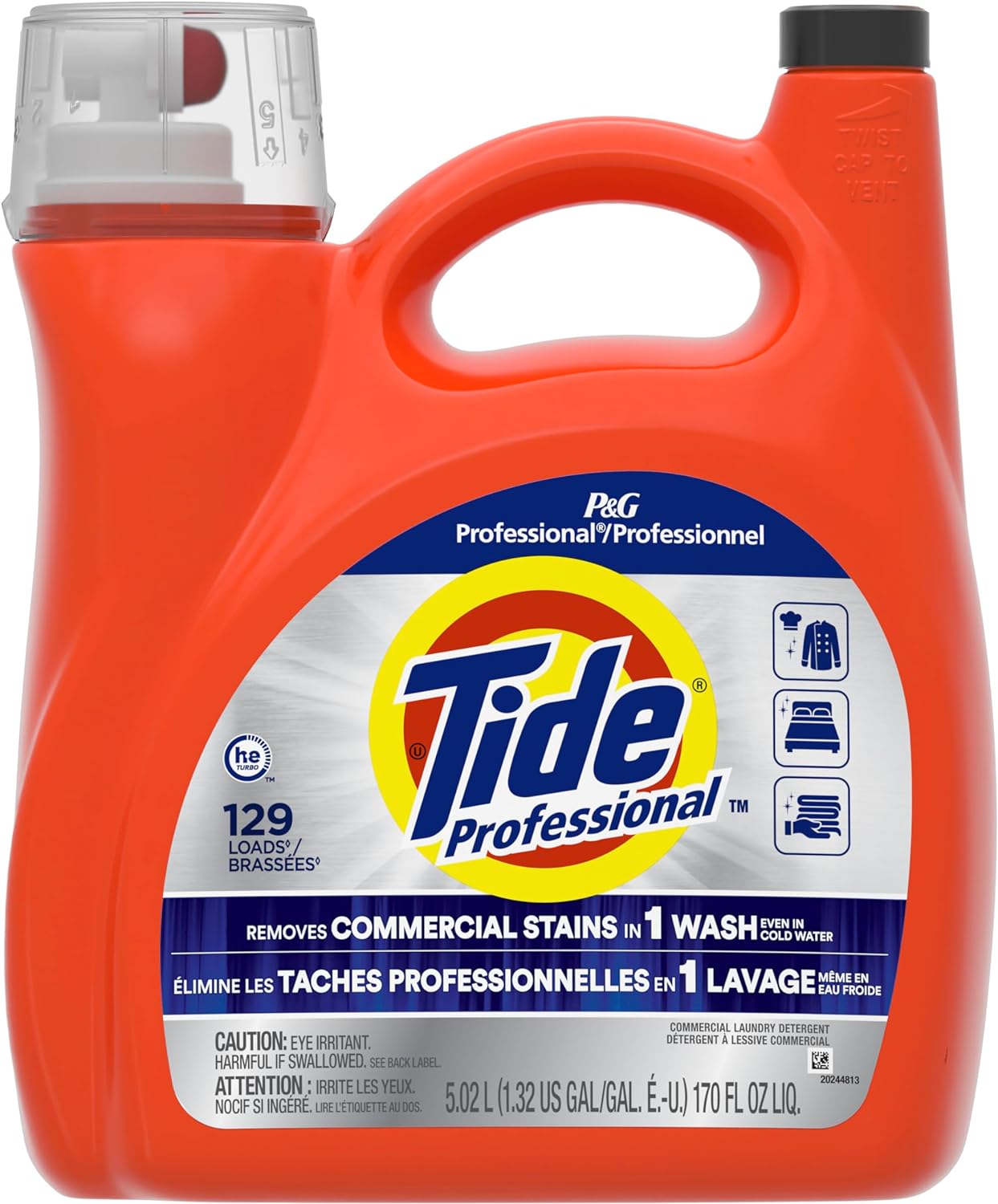 P&g Professional 14119 Tide Professional LQ Detergent 170 fluid oz. 4/CS