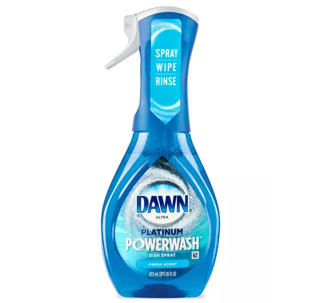 P&g Professional 12301 Dawn Prof Fresh Liquid Dish Soap 16 oz, 6 Spray Bottles , Powerwash 6/CS