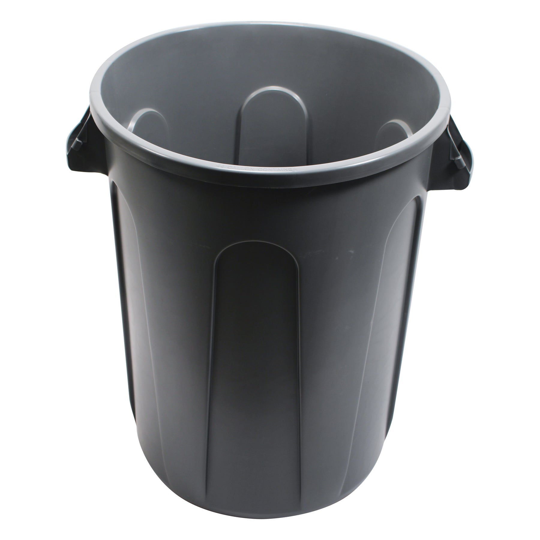 Performance Plus PPBS-44G-EA Round Waste Receptacle 44 Gallon , Gray