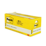 Post-IT Pop-Up Notes R330-18CP Original Canary Yellow Pop-up Refill Cabinet Pack, 3" x 3", Canary Yellow, 90 Sheets/Pad, 18 Pads/Pack 2
