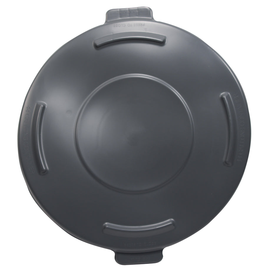 Performance Plus PP44-T-EA Lid For Round Waste Receptacle 44 Gallon , Gray
