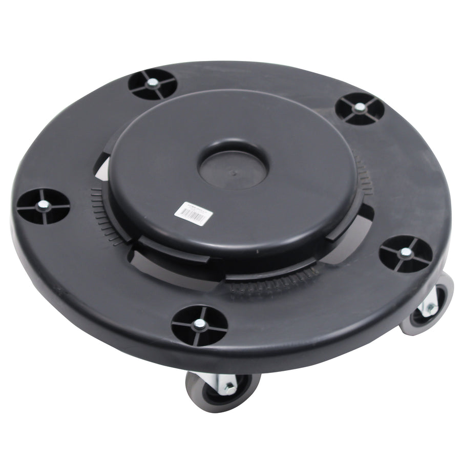 Performance Plus PPBS-DOLLY-EA Universal Dolly for 32, 44, 55 Gal For Round Waste Receptacles , Black
