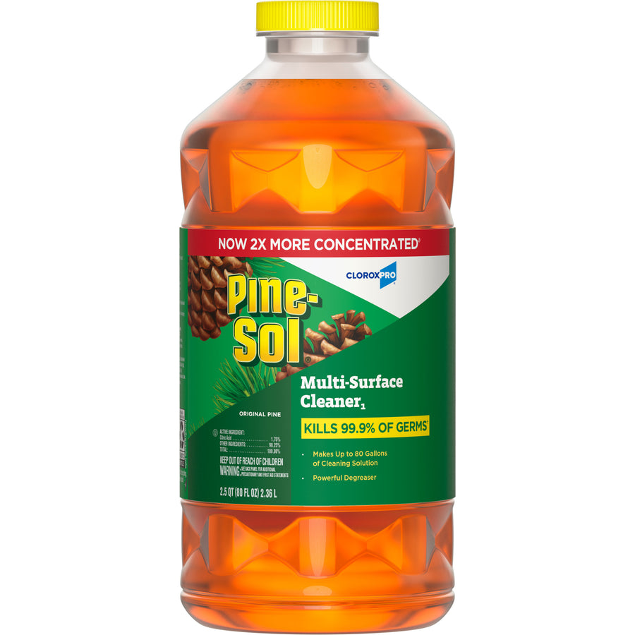 Clorox 60606 Pine-Sol Multi-Surface Cleaner 80 Fluid oz., Original Pine 3/CS
