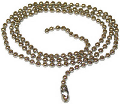 3' #6 Beaded Chain
