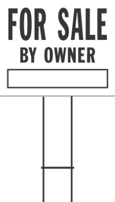 20x24 For Sale/Own Sign