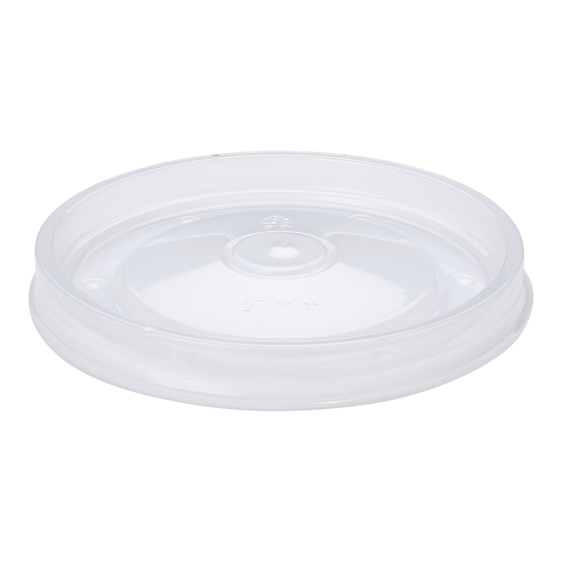 Empress EFC-97PPLID Plastic Lid Clear PP For Paper Soup Containers 8oz-16oz 500/CS