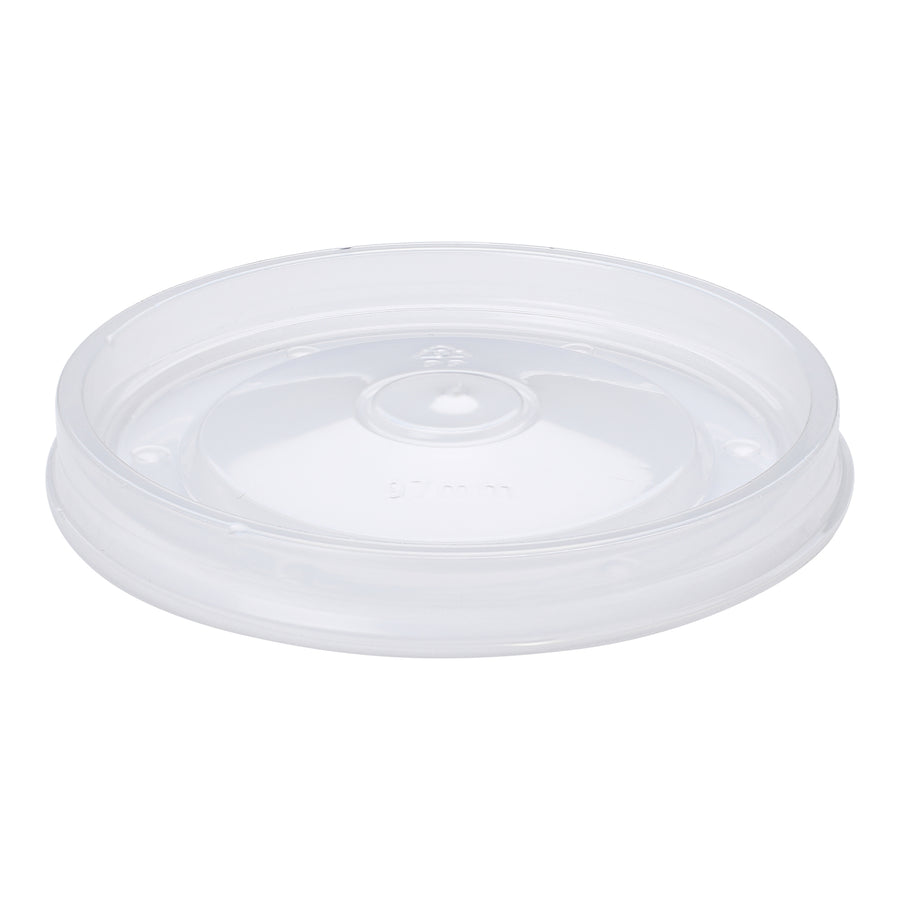 Empress EFC-97PPLID Plastic Lid Clear PP For Paper Soup Containers 8oz-16oz 500/CS