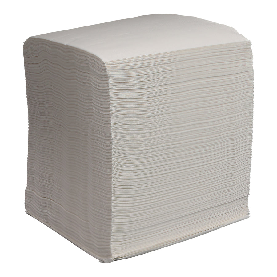 Nova Nova LN6000 1-Ply Luncheon Napkin 11.8 x 11.8, White, 1/4 Fold 6000/CS