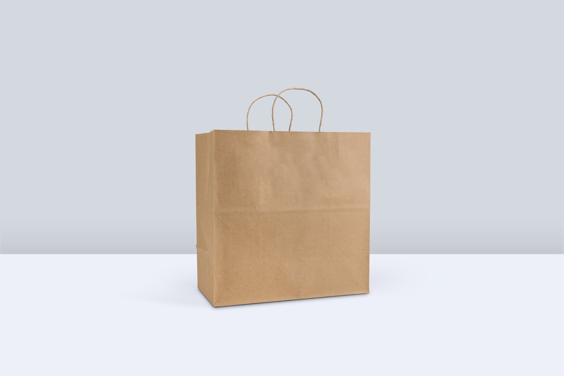 IBS KRFTW13713 Reddi-2-Go Twist Handle Paper Bag 13" x 7" x 13" , Kraft , 65# 250/CS