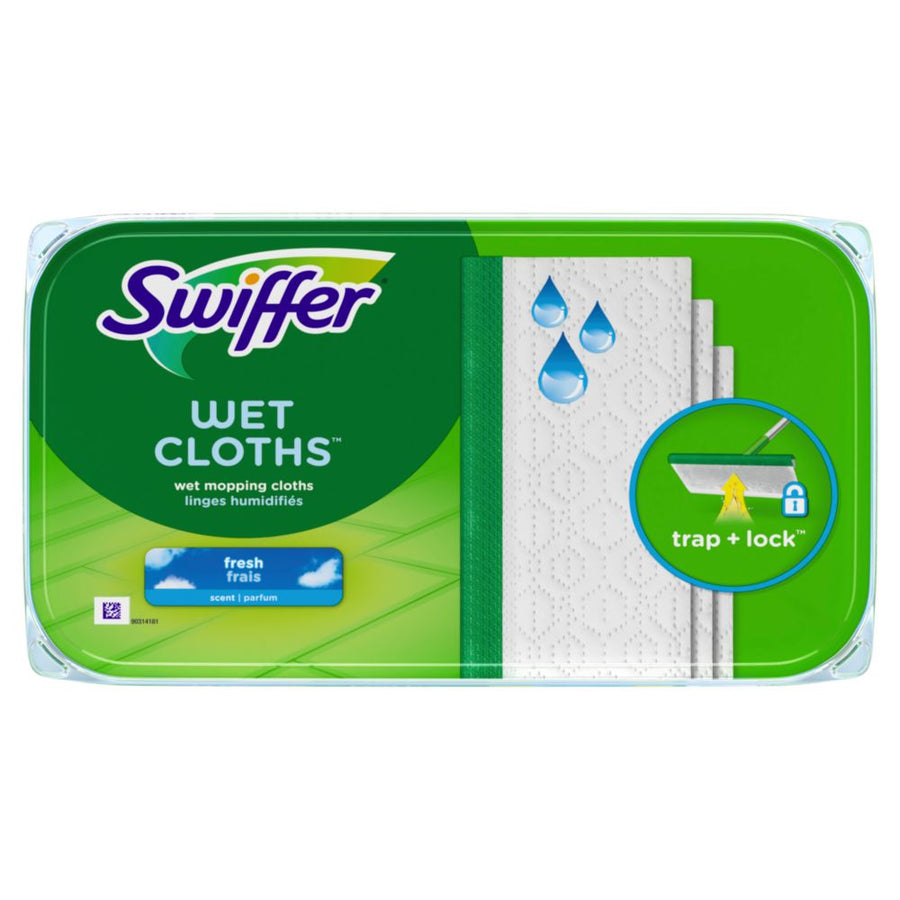 P&g Professional 08622 Swiffer Sweeper Wet Mopping Cloths 12 Count , Refills , Fresh Scent 6/CS