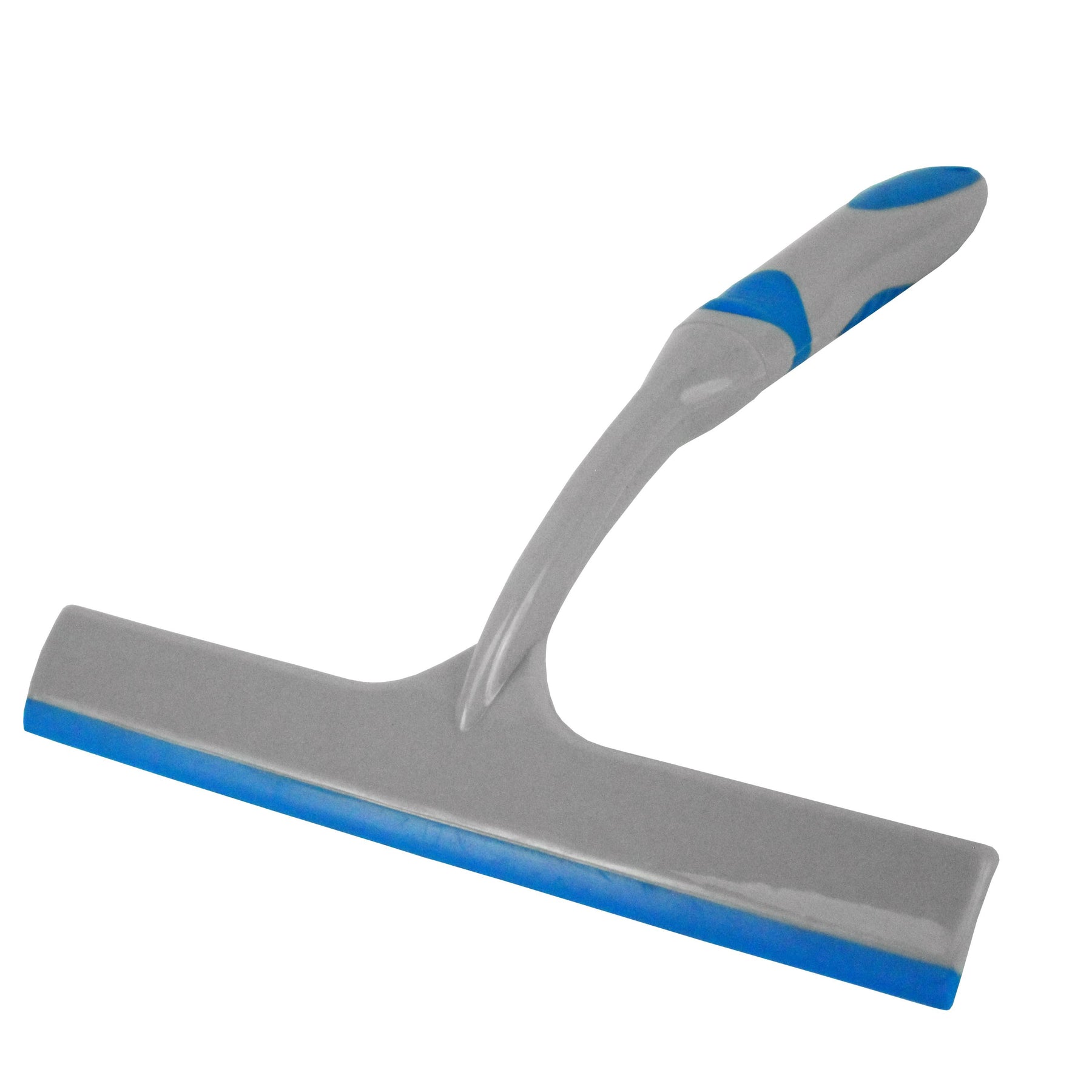 Hospeco T0007-00 Plastic Hand Held Window Squeegee Blue / Gray 48/CS