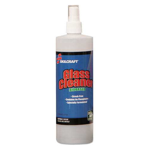 Abilityone 7930013268110 7930013268110, Skilcraft, Glass Cleaner, Ammonia Based, 16 Oz Spray Bottle, 12/carton