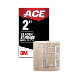 ACE 207310 Elastic Bandage With E-Z Clips, 2 X 50 2
