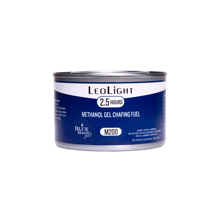 Leolight M200 LeoLight 2.5 Hour Blue Magic Methanol Gel Chafing Fuel 72/CS