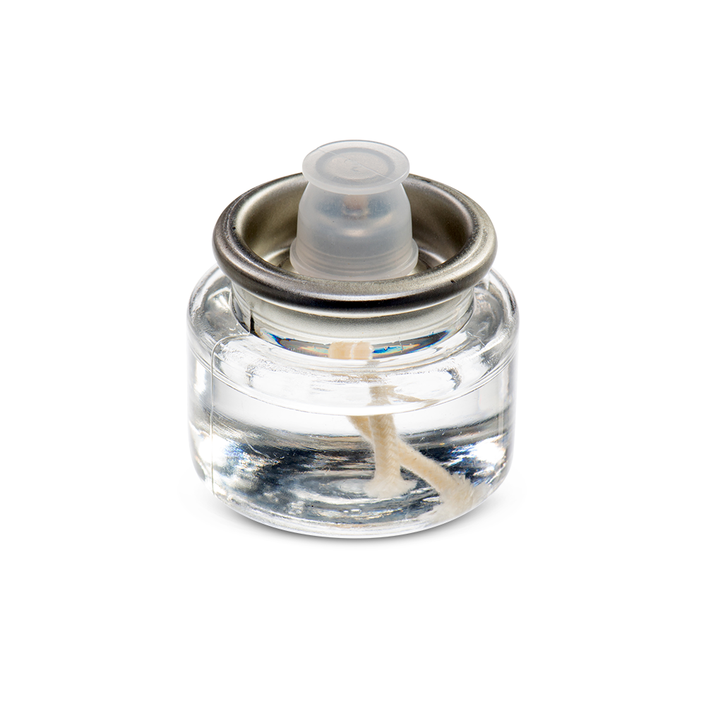 Leolight 708 LeoLight 8 Hour LiquidLight Clear Oil Candles , Round Bottom 180/CS