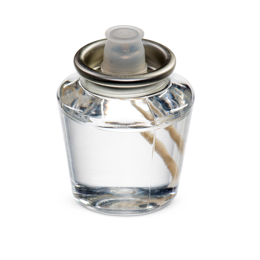 Leolight 715 LeoLight 15 Hour LiquidLight Clear Oil Candles , Round Bottom 96/CS