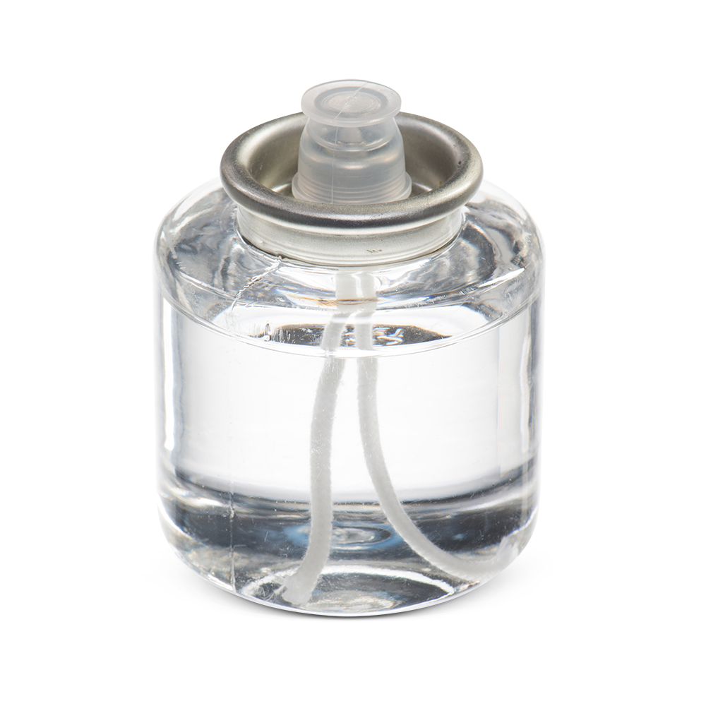 Leolight 725 LeoLight 25 Hour LiquidLight Clear Oil Candles , Round Bottom 72/CS