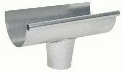 5"Galv End Piece/Outlet