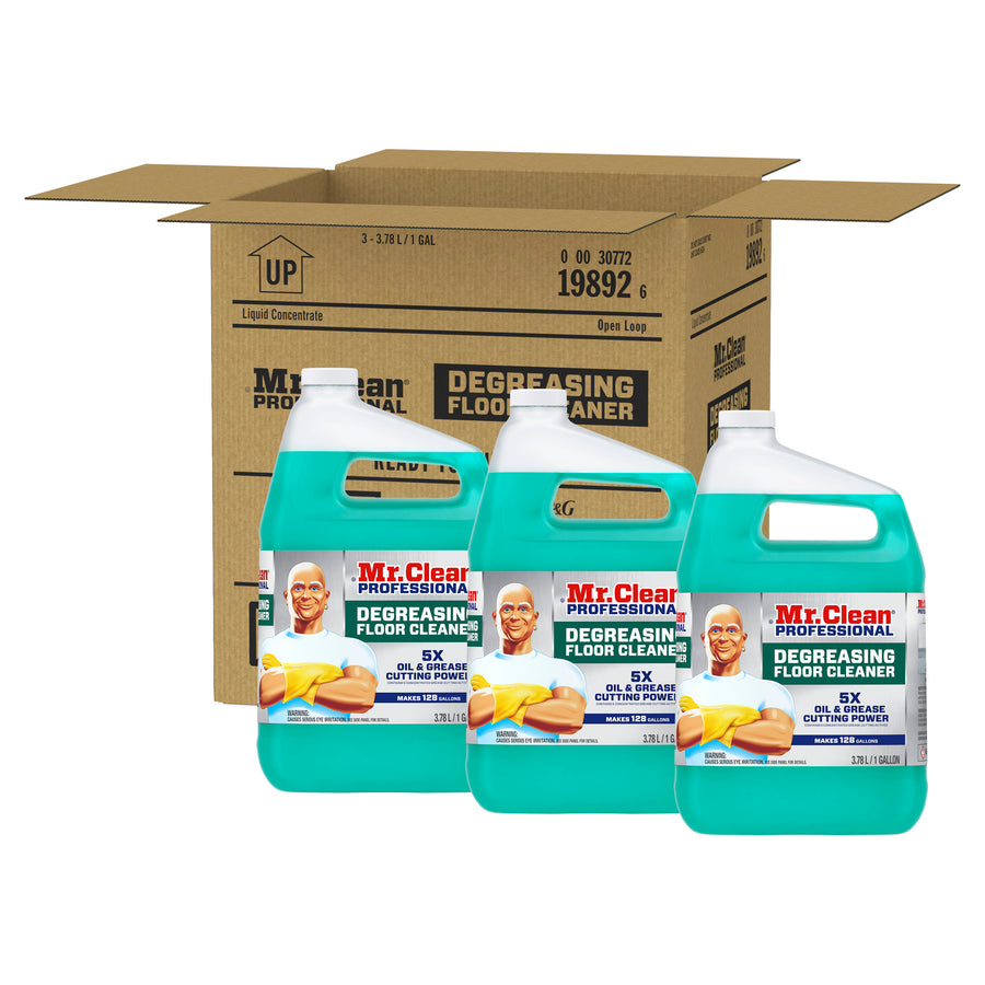 Mr Clean 19892 Pro Degreasing Floor Cleaner 1 Gallon, Mr. Clean 3/CS