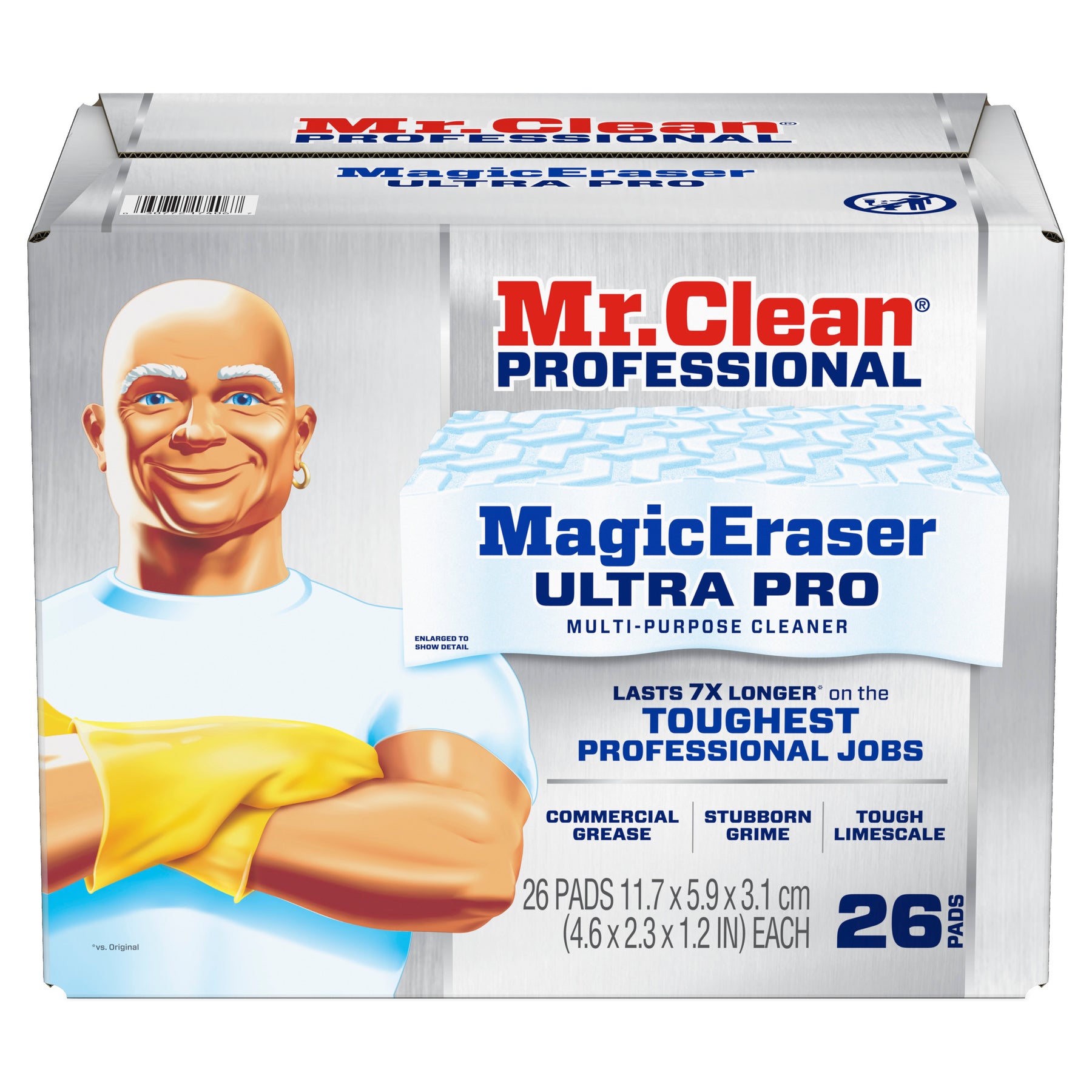 Mr Clean 17406 Ultra Thick Magic Eraser Mr. Clean, White 26/CS