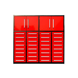 7ft Garage Storage Cabinet (32 Drawers & 2 Cabinets)