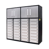 7ft Garage Storage Cabinet (32 Drawers & 2 Cabinets)