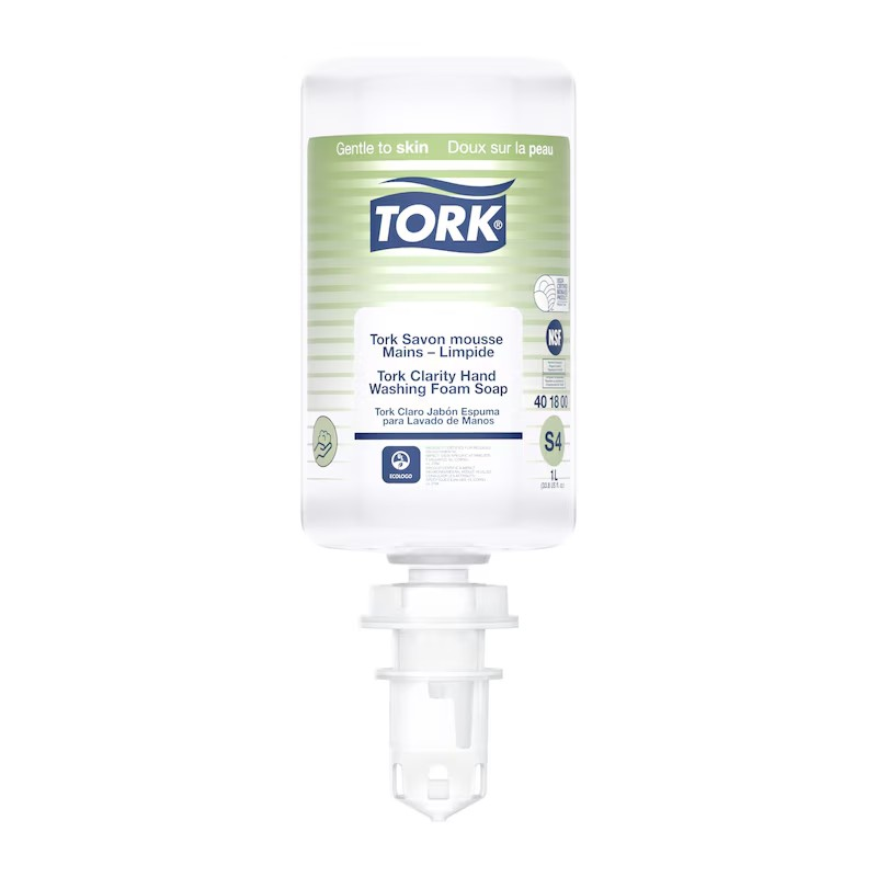Essity 401800 Tork Clarity Hand Foam Soap Plastic Bottle - Disp Refill 6/CS