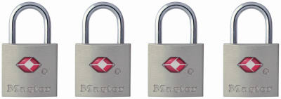 4PK TSA Luggage Lock
