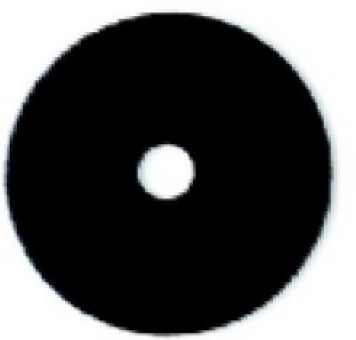 20" BLK Stripp FLR Pad