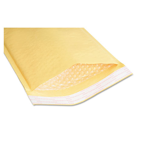 Abilityone 8105-00-117-9860 8105001179860 SKILCRAFT Sealed Air Jiffylite Mailer, #0, Bubble Cushion, Self-Adhesive Closure, 6 x 10, Gold Kraft, 200/Pack