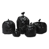 Abilityone 8105013862289 8105013862289, Skilcraft Low Density Trash Can Liners, 10 Gal, 1 Mil, 24" X 24", Brown/black, 250/carton