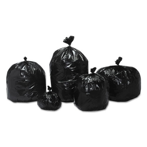 Abilityone 8105013862289 8105013862289, Skilcraft Low Density Trash Can Liners, 10 Gal, 1 Mil, 24" X 24", Brown/black, 250/carton