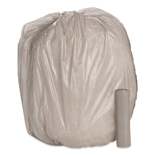 Abilityone 8105015171379 8105015171379, Skilcraft Low Density Trash Can Liners, 45 Gal, 1 Mil, 40" X 46", Gray, 40/box