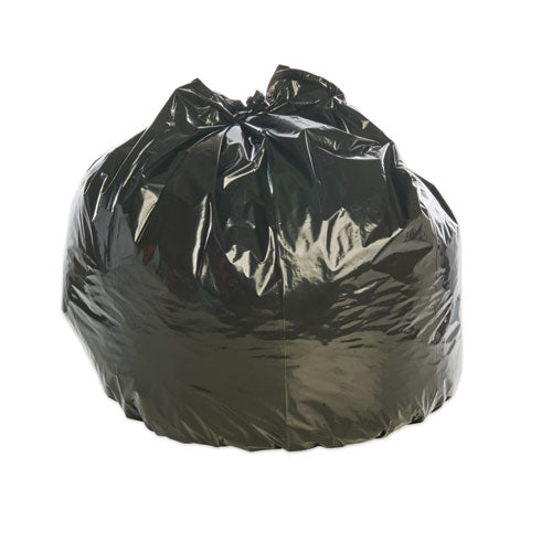 Abilityone 8105015173667 8105015173667, Skilcraft Recycled Content Trash Can Liners, 33 Gal, 1.3 Mil, 33" X 39", Brown/black, 33/box