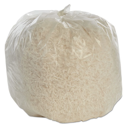 Abilityone 8105015574972 8105015574972, SKILCRAFT High Density (HDPE) Coreless Roll Can Liners, 30 gal, 10 microns, 30" x 37", Natural, 500/Box