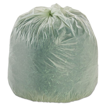 Abilityone 8105015574983 8105015574983, skilcraft high density (hdpe) coreless roll can liners, 33 gal, 12 microns, 33" x 40", natural, 250/box