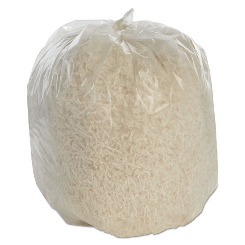 Abilityone 8105015574984 8105015574984, SKILCRAFT High Density (HDPE) Coreless Roll Can Liners, 45 gal, 12 microns, 40" x 48", Natural, 250/Box