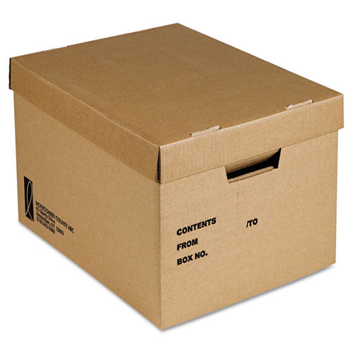 Abilityone 8115014554036 8115014554036 Skilcraft File Storage Box, Letter Files, 12" X 15" X 10", Kraft, 25/bundle