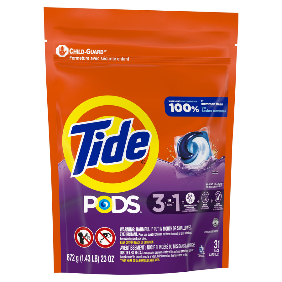 P&g Professional 93123 Tide Liquid Detergent Pods 31 ct 4/CS