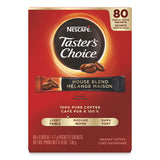 Nescaf 11005773 Taster's Choice Stick Pack, House Blend, 80/box 2