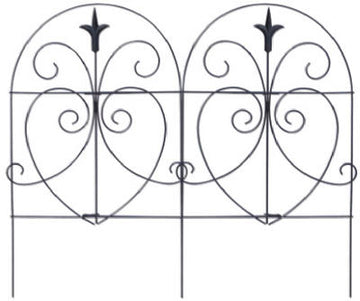 18x8BLK Roman FoldFence