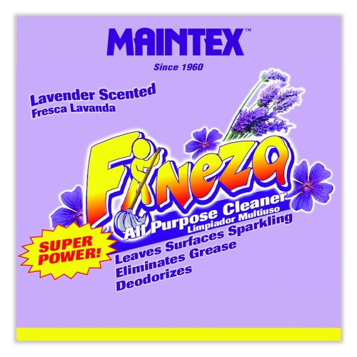 Maintex 167632 Fineza All-Purpose Cleaner, 32 oz Spray Bottle, 12/Carton