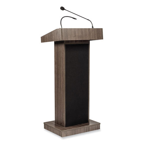Oklahoma Sound 800XRW Orator Lectern, 22 x 17 x 46, Ribbonwood