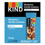KIND 18039 Fruit And Nut Bars, Blueberry Vanilla And Cashew, 1.4 Oz Bar, 12/box 2