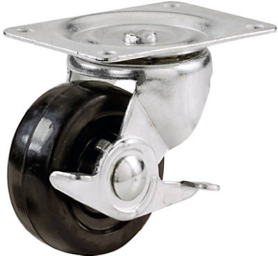 2" Poly Swiv/WHL Caster
